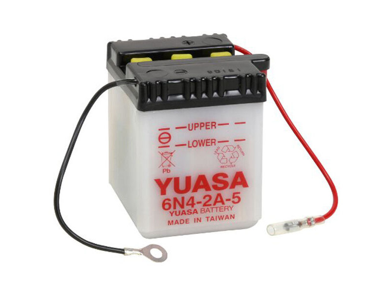 YUASA 6N42A5-6V - Dry Cell, No Acid Pack click to zoom image
