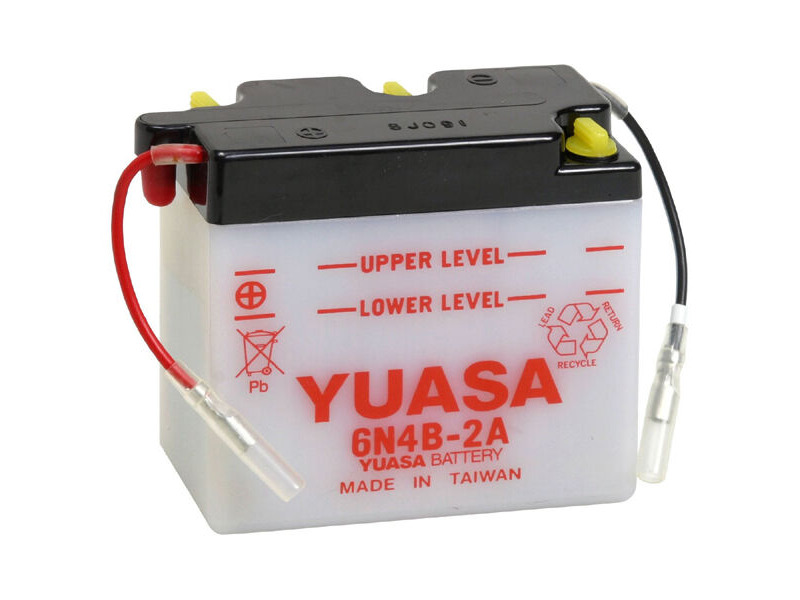 YUASA 6N4B2A-6V - Dry Cell, No Acid Pack click to zoom image