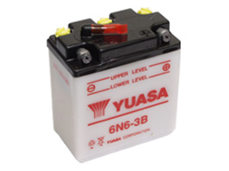 YUASA 6N63B-6V - Dry Cell, No Acid Pack click to zoom image