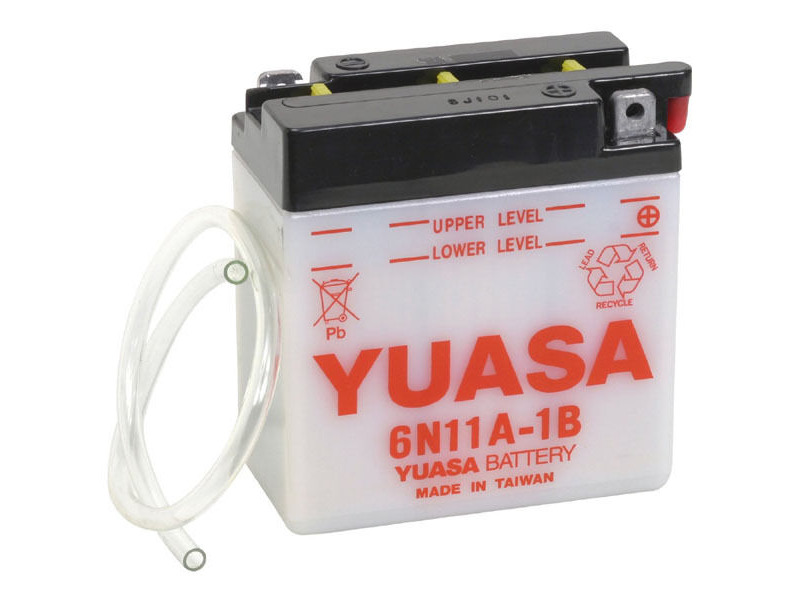 YUASA 6N11A-1B-6V - Dry Cell, No Acid Pack click to zoom image