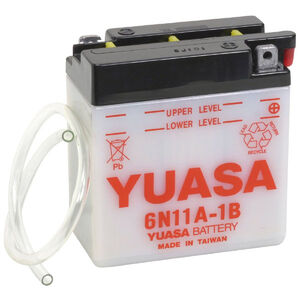 YUASA 6N11A-1B-6V - Dry Cell, No Acid Pack 