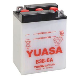 YUASA B38-6A-6V - Dry Cell, No Acid Pack 