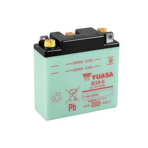 YUASA B39-6-6V - Dry Cell, No Acid Pack 