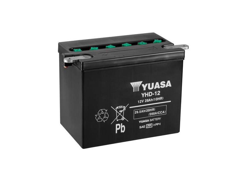 YUASA YHD-12-12V - Dry Cell, No Acid Pack click to zoom image