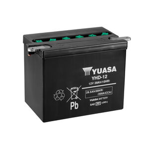 YUASA YHD-12-12V - Dry Cell, No Acid Pack 