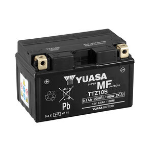 YUASA TTZ10S-12V MF VRLA - Dry Cell, Includes Acid Pack 