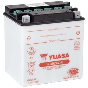 YUASA YB30LB-12V YuMicron - Dry Cell, No Acid Pack 