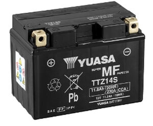 YUASA TTZ14S (WC) 12V Factory Activated MF VRLA Battery 