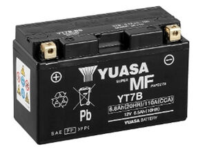 YUASA YT7B (WC) 12V Factory Activated MF VRLA Battery 