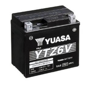 YUASA YTZ6V (WC) 12V Factory Activated High Performance MF VRLA Battery 