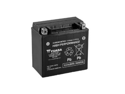 YUASA YTX14H (WC) 12V Factory Activated High Performance MF VRLA Battery