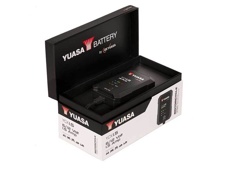 YUASA battery Charger YC1.5 6/12V 7-Stage click to zoom image