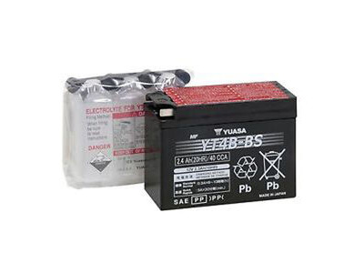 YUASA YT4B-BS (CP) 12V Combi-Pack MF VRLA Battery