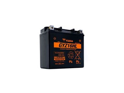 YUASA GYZ16HL (WC) 12V Factory Activated High Performance MF VRLA Battery