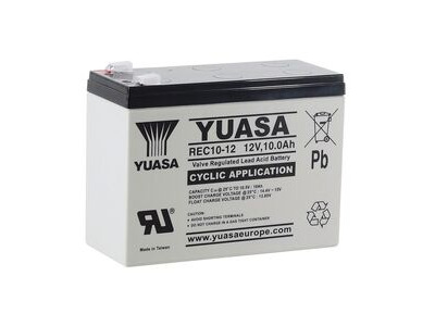 YUASA REC 10-12 Factory Sealed 12v Battery