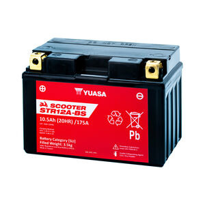 YUASA STR12A-BS (CP) 12V MF VRLA Scooter Battery click to zoom image