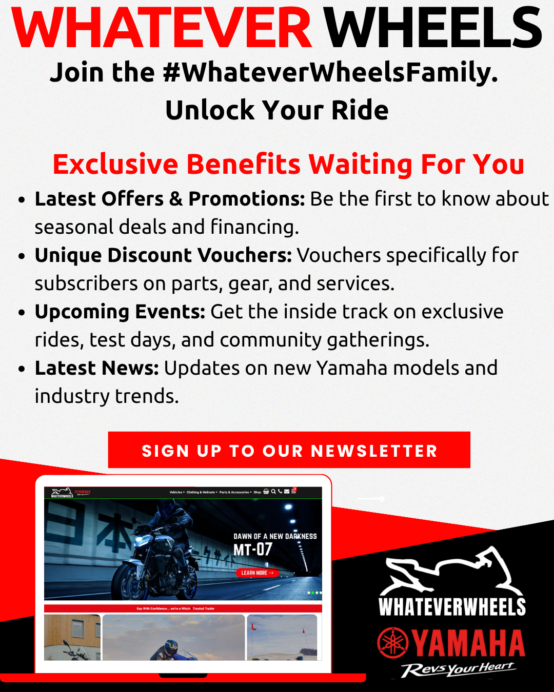 Sign up to our email newsletter