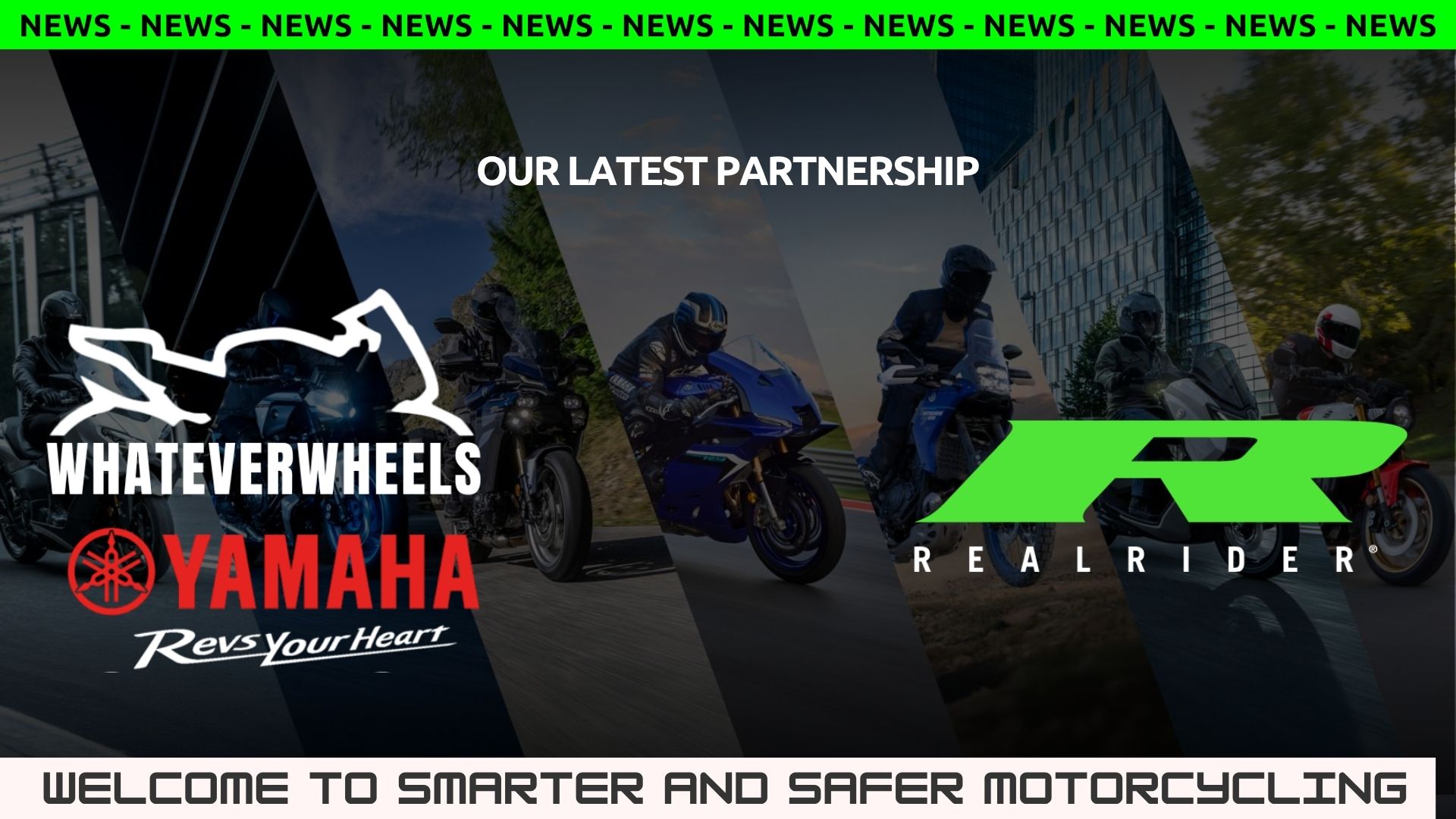 WhateverWheels Yamaha RealRider Partnership