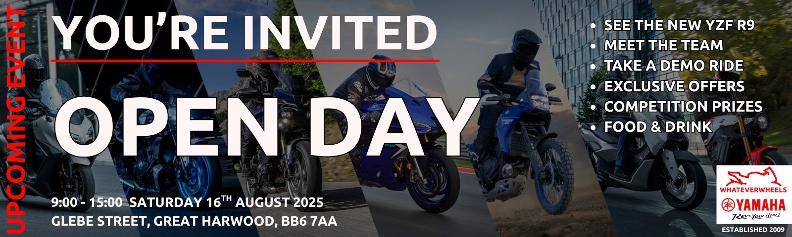WhateverWheels Yamaha Showroom Launch
